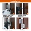 OTTFF 2 Pack 5-1/2" x 4" Lift Off Hinge, Stainless