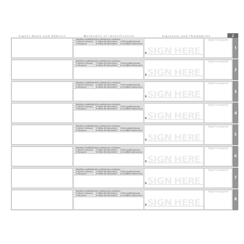 Journal of Notarial Events with Touch Pad (Softcover)