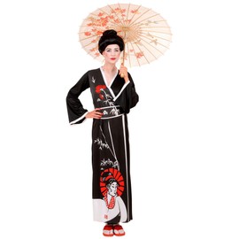 Ladies Geisha Costume Medium UK 10-12 for Oriental Chinese Fancy Dress