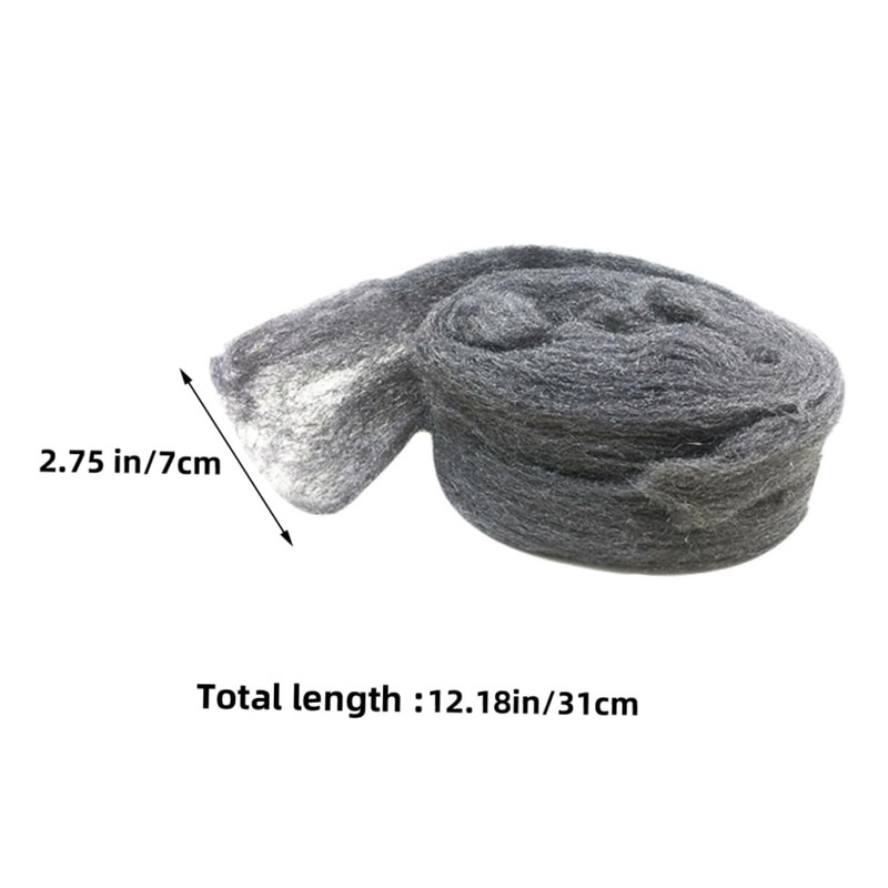 Mobestech 5pcs Steel Wool Mouse Hole Filler Barrier Against Mice