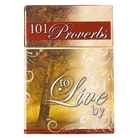101 Proverbs to Live By, Inspirational Cards to Keep or Share (Boxes of Blessings)