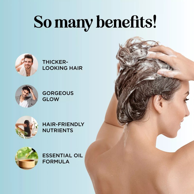 Maple Holistics Volumizing Biotin Shampoo for Thinning Hair