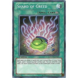 Yu-Gi-Oh! - Shard of Greed (PHSW-EN057) - Photon Shockwave - 1st Edition - Secret Rare