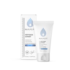 Crema para Rostro y Cuello | Con Argirelina, Niacinamida y Ácido Hialurónico | Ligera e Hidratante | 50 ML | 1 Pack