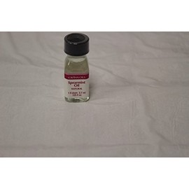 LorAnn Spearmint Oil SS, Natural Flavor, 1 dram bottle (.0125 fl oz - 3.7ml - 1 teaspoon)- 24 pack
