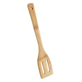 METALTEX -Bamboo Line Slotted Turner, Made of Bamboo Wood, Spatula, Wooden Cutlery, Bamboo