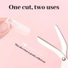 4Pcs Eyebrow Scissors with Comb, Eyebrow Trimming Scissors, Stainless Steel
