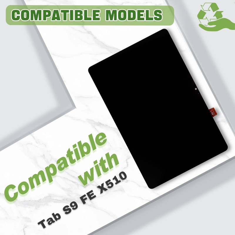 SWARK New LCD Display Compatible with Galaxy Tab S9 FE