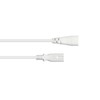 Good Connections P0870-W020 Euro Extension 2 m C8 Plug Straight