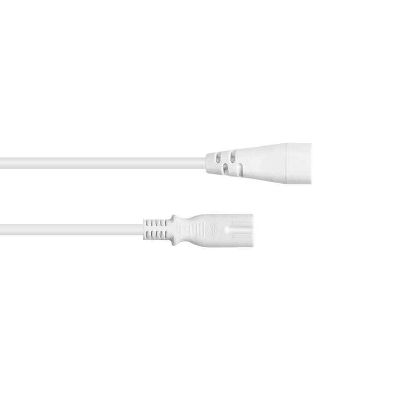 Good Connections P0870-W020 Euro Extension 2 m C8 Plug Straight