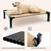 Cooling Elevated Dog Bed, Raised Dog Bed with Washable Breathable