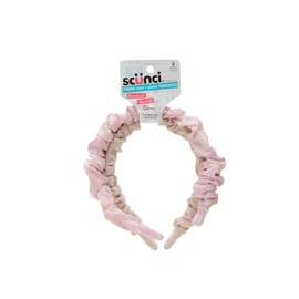 SCUNCI 2PK RUCHED HEADBANDS