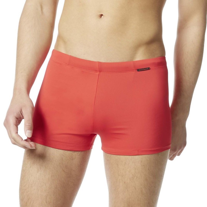 bruno banani Men's Swimming Trunks, red