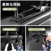 Harrier Exclusive Headrest Hook with Logo PU Leather, Car Hook,