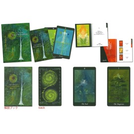 Tarot Cards Divination Garden Tarot Set, 78 Pieces by Majo, Japanese Instruction Manual Included (English Language Not Guaranteed) Rider Weight Edition