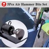 Smoothing Air Hammer Bits Set, 5Pcs Smoothing Air Hammer Tool