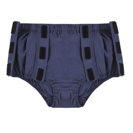 Unisex Incontinence Briefs, Soft Incontinence Underpants, Comfort Triangle Briefs with Velcro Fastening, Reusable Nappies, Nappy Liners, Breathable Nursing Panties for Elderly, Disabled