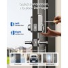 Veise Keyless Entry Door Lock with 2 Lever Handles -