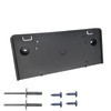 GZVKE Front License Plate Frame Mounting Bracket Tag Holder Textured
