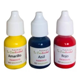 Productos Naturaly 3 Pigmentos No Migrantes 10ml. Colores Jabon De Glicerina