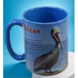Sea Creations Pelican 3D Mug 16OZ Coffe Mug
