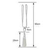 (2P, White) - Fenghuangwu 2Pcs Tassel Curtain Tiebacks Handmade, Elegant