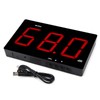 Digital Sound Level Meter, Mounted 30dB-130dB Decibel Meter Wall DC5V