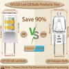 (10Pack) G8 Led Bulbs,T4 3W Replacement for 20-25W Halogen Bulb,Warm