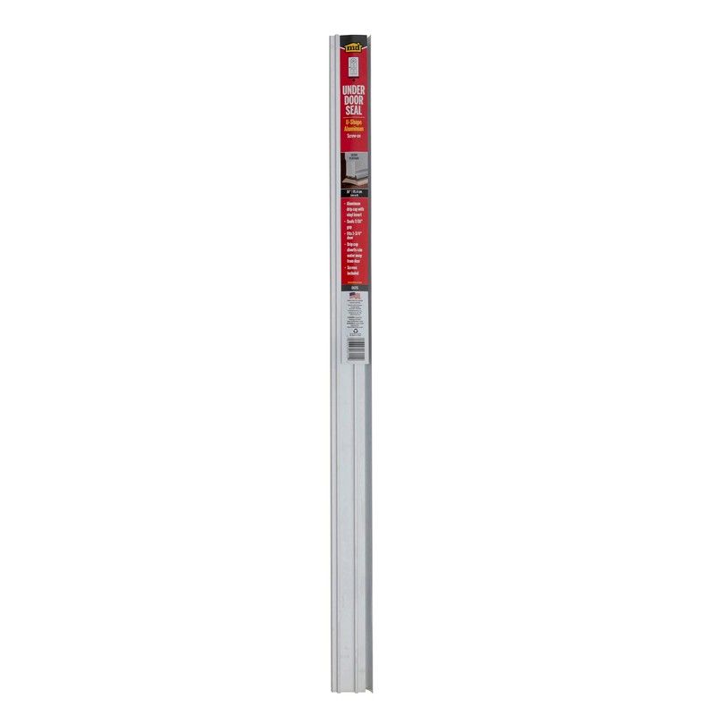 M-D Building Products 06155 36 in. Silver Aluminum U-Shape Screw-on