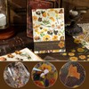 PET Scrapbook Stickers, DIY Decorative Products (Apricot Yellow)