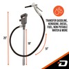 Automatic Fuel Transfer Pump with Nozzle for Quick Flow Control