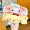 Cute Kuromi Facial Headband for Women Free Size + 2 Yugui [Blue] 20ea