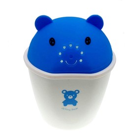 Cup - Hand Shower - Newborn - Baby Hair Washing - Washing Hair - Bathing - Showering - Children - White and Light Blue - Gift Idea for Christmas and Birthday