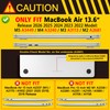 Lepeoac for MacBook Air 13.6 inch Case M5 M4 M3