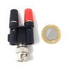 Maincore BNC Male Plug to 2 x 4mm Socket Adaptor