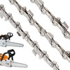 JUUDDENPARTS Chainsaw Chain for 12-Inch 30cm Guide Bar, 1/4" Low