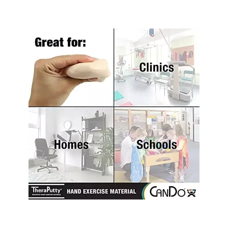 CANDU 캔두 10-2601 테라퓨티 플러스 손 운동 퍼티 2온스 엑스소프트