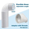Portable Air Conditioner Window Vent Kit, 5.9 Inch Diameter 59