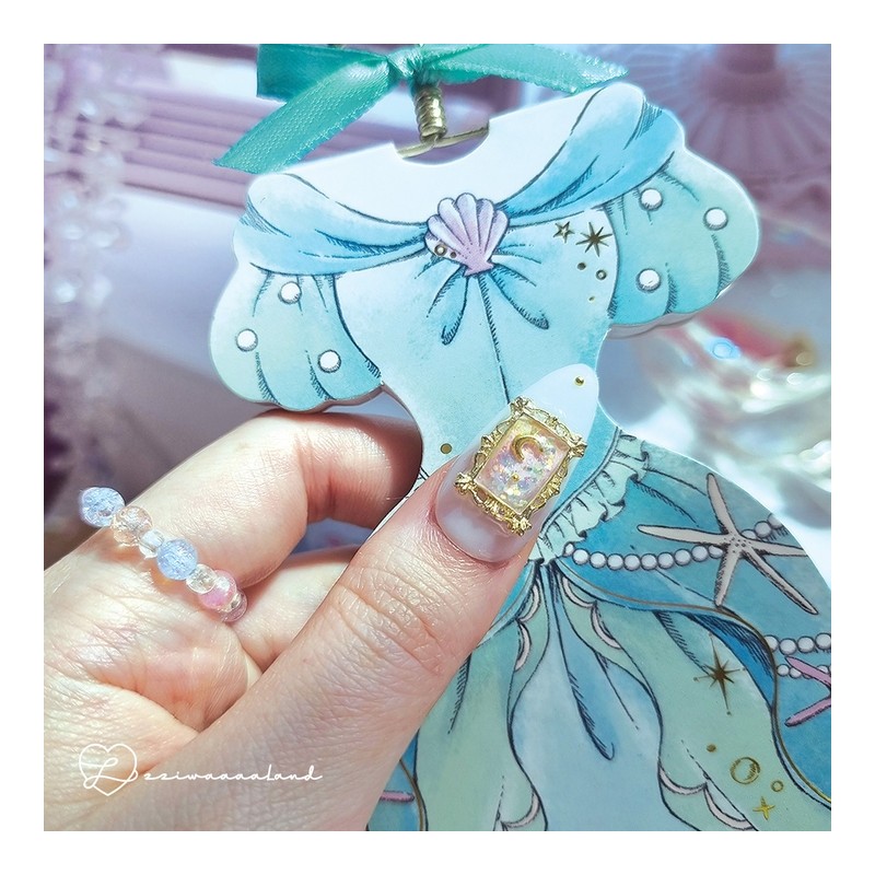 Mermaid's Dream Aurora Unique Emotional Nail - Short Oval /