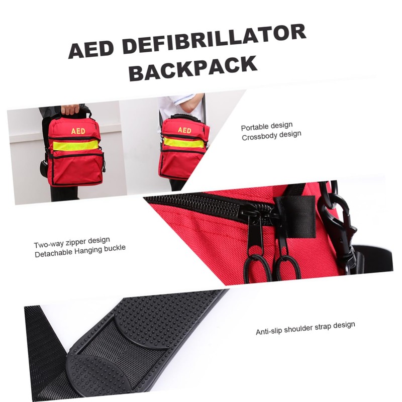 Healvian Bag Container Emergency Kit Red