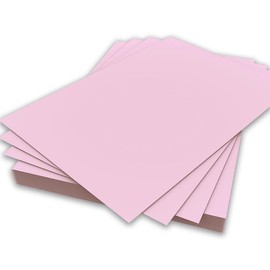 A5 Light Pink Colour Paper 80gsm Sheets Double Sided Printer Paper Copier Origami Flyers Drawing School Office Printing 148mm x 210mm (A5 Light Pink Paper - 80gsm - 100 Sheets)