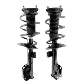 COMPLETESTRUTS - Front Quick Complete Strut Assemblies with Coil Springs Replacement for 2014-2018 Mazda 3 - Set of 2