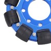 Omni Wheel 4in Omnidirectional Aluminium Alloy Hub Component Part for
