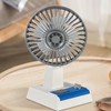 USB Desk Fan Retro Efficient Strong Wind Stepless Variable Speed