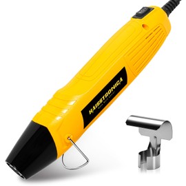 haisstronica Mini Heat Gun 350W, 2-Temp Settings 482°F & 752°F (250°C & 400°C) Hot Air Tool with Metal Stand, 110V Fast Heating Heat Gun for Shrink Tubing, Crafts, Embossing, Vinyl Wrap