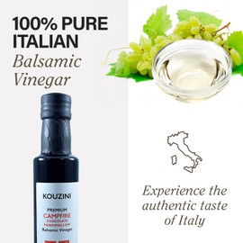 Kouzini Ultra Premium Chocolate Marshmallow Balsamic Vinegar (250ML Bottle)