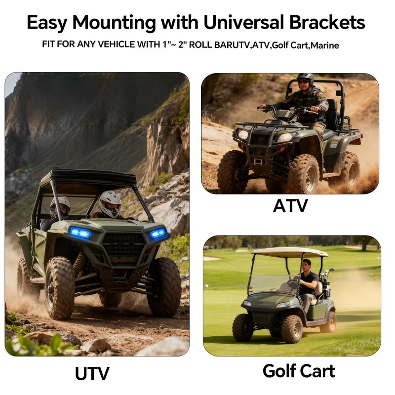 17 Inch Golf Cart Sound Bar Golf Cart Soundbar Bluetooth