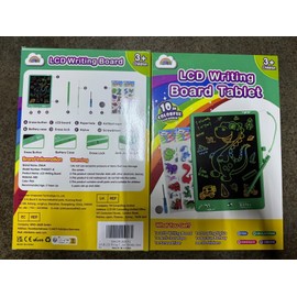 ZMLM ~ 10 Inch LCD Writing Doodle Tablet Reusable Blue Drawing Board! Lot of 2