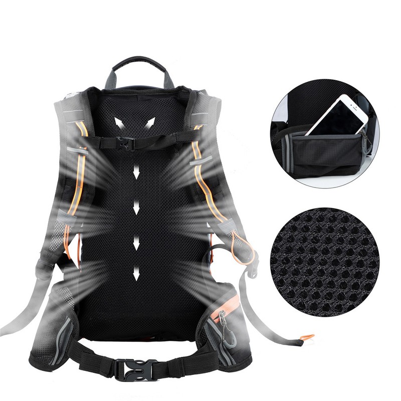 WEST BIKING Waterproof Bicycle Bag Cycle Backpack Breathable 10L Ultralight