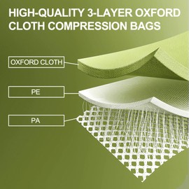 Umimile Vacuum Storage Bags, Space Saver Sealer Bags, Compression Bags for Clothes, Pillows, Comforters, Blankets, Bedding